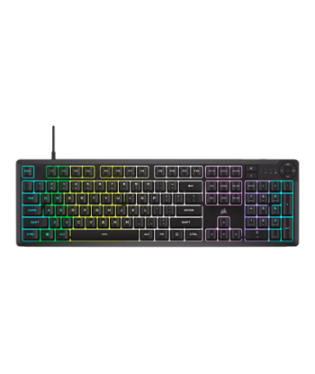 Mänguklaviatuur Corsair K55 CORE RGB, Wired, NA, Black, USB 2.0 Type-A