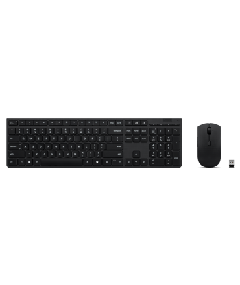 Lenovo Professional беспроводной перезаряжаемый комплект AI: клавиатура и мышь (US English)