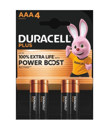 Duracell Plus Boost MN2400 BL4 | AAA