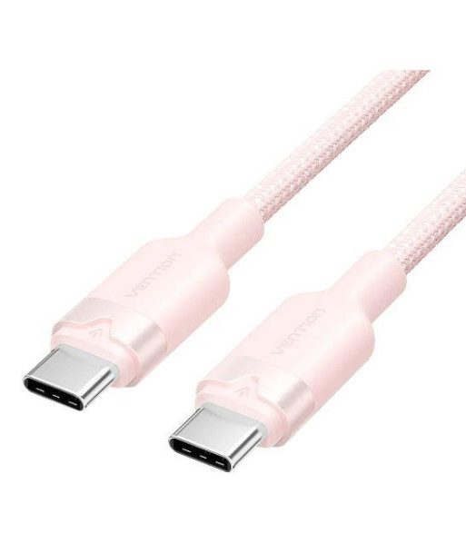 CABLE USB-C TO USB-C/1M PINK TRDPF VENTION