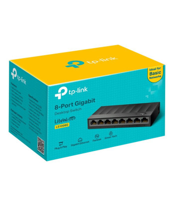 TP-Link LiteWave LS1008G 8‑pordiga haldamata lüliti
