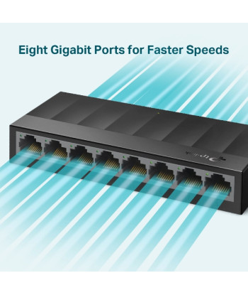TP-Link LiteWave LS1008G 8‑портовый неуправляемый коммутатор