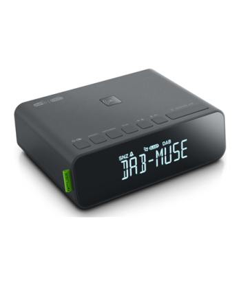 Muse, DAB+/FM RDS Radio, M-175 DBI, Alarm function, AUX in, Black