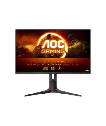 AOC 27G2ZN3/BK 27-inch FHD 280Hz Gaming Monitor
