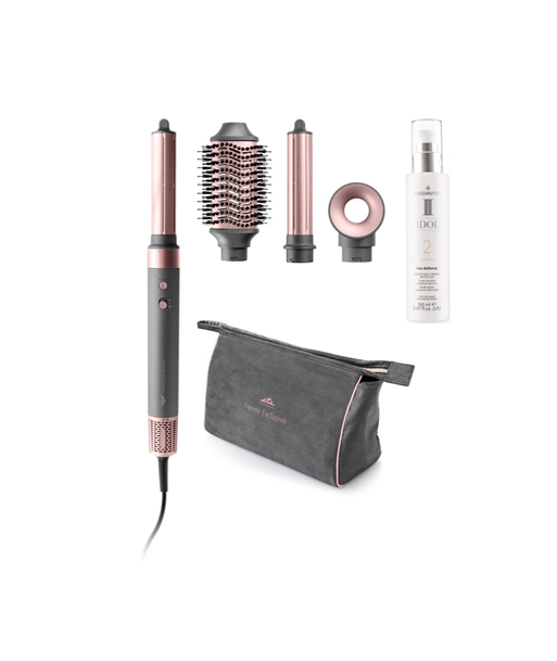 ETA, Multifunctional Hot Air Styler, ETA032390000 Fenité Exclusive, Ion conditioning, Number of heating levels 3, 1400 W, Gray