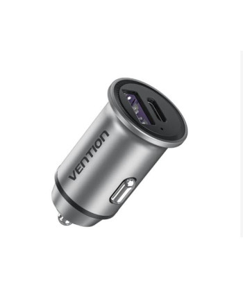 MOBILE CHARGER CAR 30W USB/2P GRAY FFFH0 VENTION
