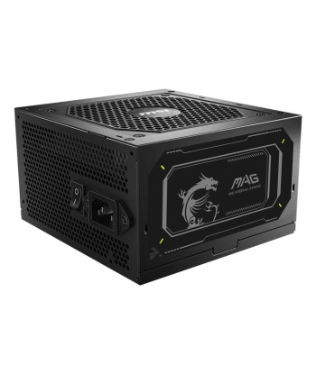 Power Supply MSI MAG A850GL PCIE5 II 850 Watts Efficiency 80 PLUS GOLD PFC Active MAGA850GLPCIE5II