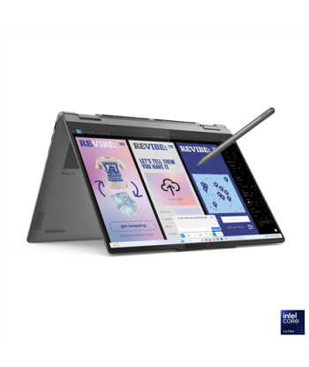Lenovo Yoga 7 2-in-1 14ILL10, Luna Grey, 14", OLED, Touchscreen, WUXGA, 1920 x 1200 pixels, Intel Core Ultra 7, 256V, 16 GB