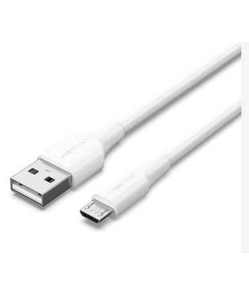 CABLE USB2.0 TO MICRO-B/2M WHITE CTIWH VENTION