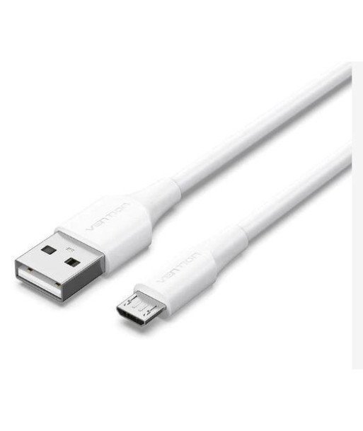 CABLE USB2.0 TO MICRO-B/2M WHITE CTIWH VENTION