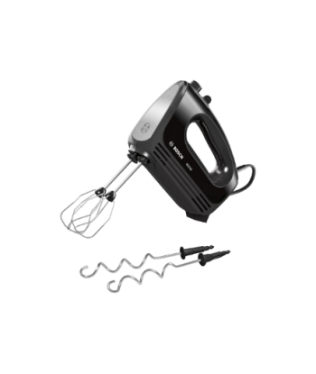 Bosch Hand Mixer, MFQ2420B CleverMixx, Hand Mixer, 400 W, Number of speeds 4, Turbo mode, Black