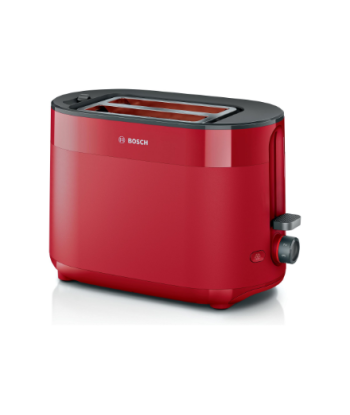 Bosch Compact Toaster, TAT2M124 MyMoment, Power 950 W, Number of slots 2, Housing material Plastic, Red