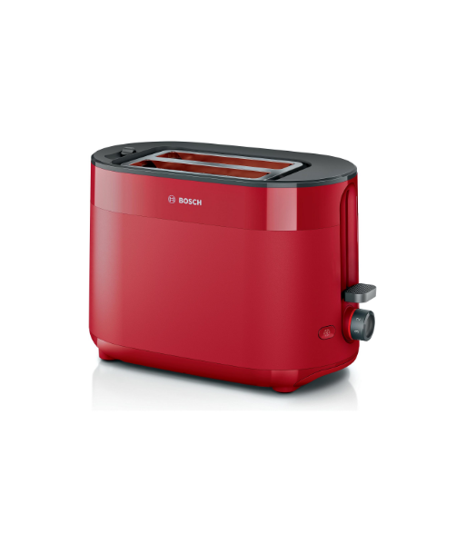Bosch Compact Toaster, TAT2M124 MyMoment, Power 950 W, Number of slots 2, Housing material Plastic, Red