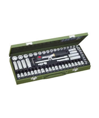 Proxxon | Socket and Ratchet Set, 3/8" | 65 pc(s)