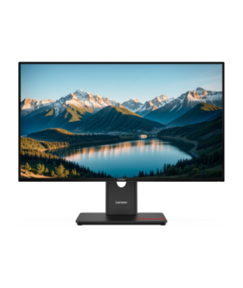 Lenovo, T27Q-40, 27", IPS, 16:9, 120 Hz, 6 ms, 2560 x 1440 pixels, 350 cd/m², HDMI ports quantity 1, Eclipse Black, Warranty