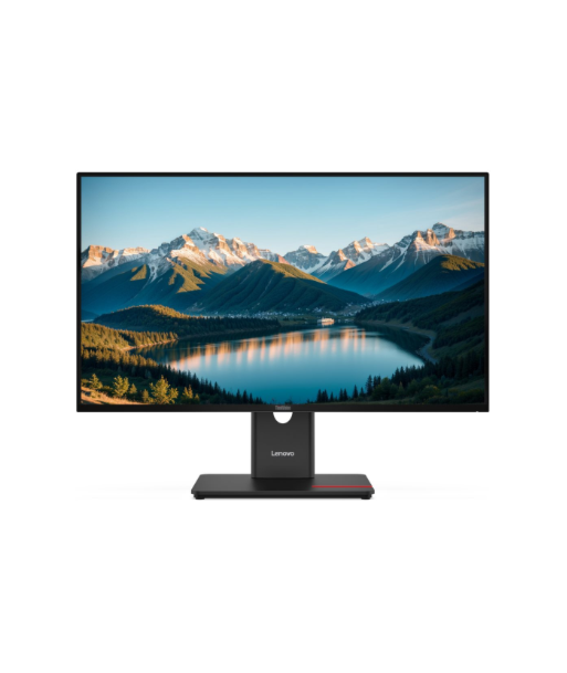Lenovo, T27Q-40, 27", IPS, 16:9, 120 Hz, 6 ms, 2560 x 1440 pixels, 350 cd/m², HDMI ports quantity 1, Eclipse Black, Warranty
