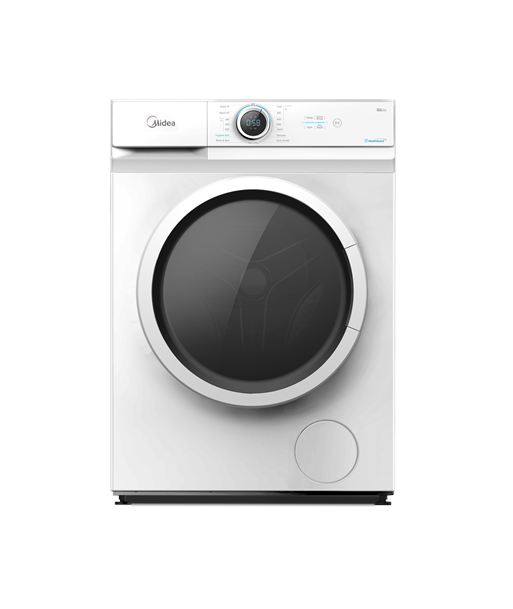 Midea Washing Machine, MF100W70/W, Energy efficiency class D, Front loading, Washing capacity 7 kg, 1200 RPM, Depth 40 cm