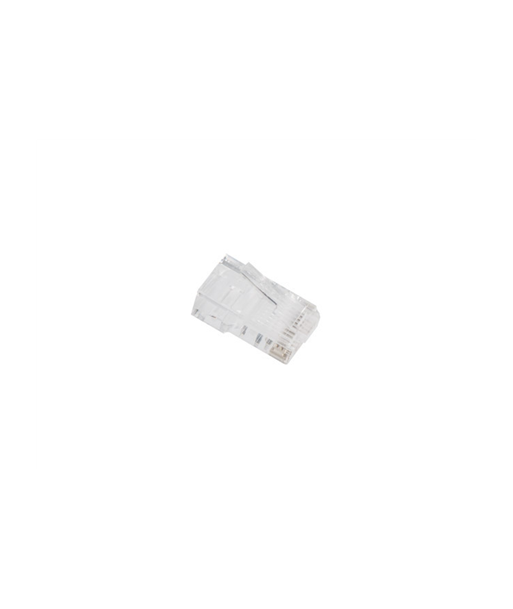 Lanberg, RJ45 CAT.6 UTP Plug 8P8C PASS Through Type, 100 pcs, PLU-6000EZ, Transparent