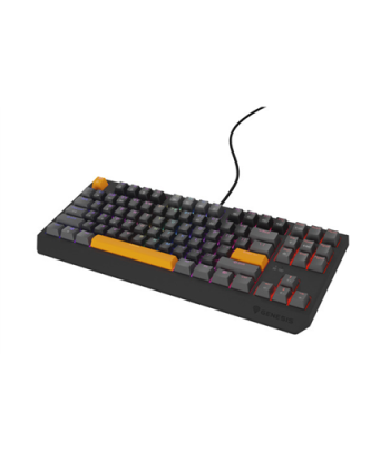 Genesis THOR 230, Mechanical Gaming Keyboard, Wired, US, Anchor Gray Positive, USB Type-A, Outemu Red