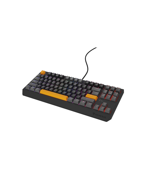 Genesis THOR 230, Mechanical Gaming Keyboard, Wired, US, Anchor Gray Positive, USB Type-A, Outemu Red