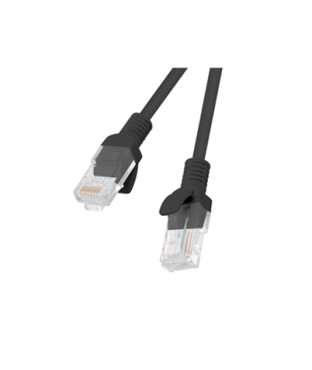 Lanberg, Patchcord CAT.6 UTP, PCU6-10CC-1500-BK, 15 m, Black