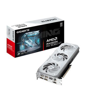 Gigabyte Radeon RX 9060 XT GAMING OC ICE 16G, AMD, 16 GB, Radeon RX 9060 XT, GDDR6, HDMI ports quantity 1, PCI-E 5.0