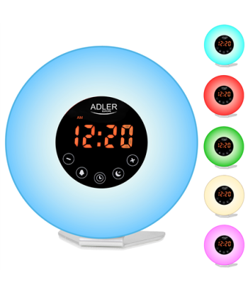 Adler AD 1916 Wake-Up Light Alarm Clock