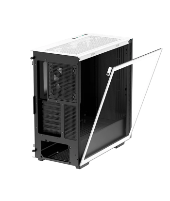 Deepcool, MID TOWER CASE, CH510, Side window, White, Mid-Tower, Power supply included No, ATX PS2