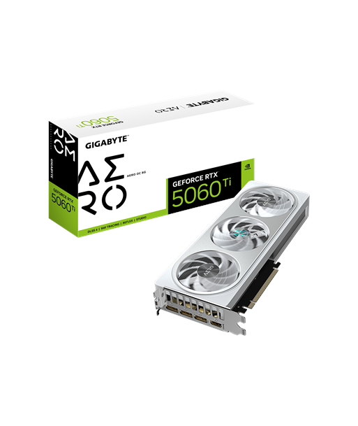 GIGABYTE GeForce RTX 5060 Ti AERO OC 8G