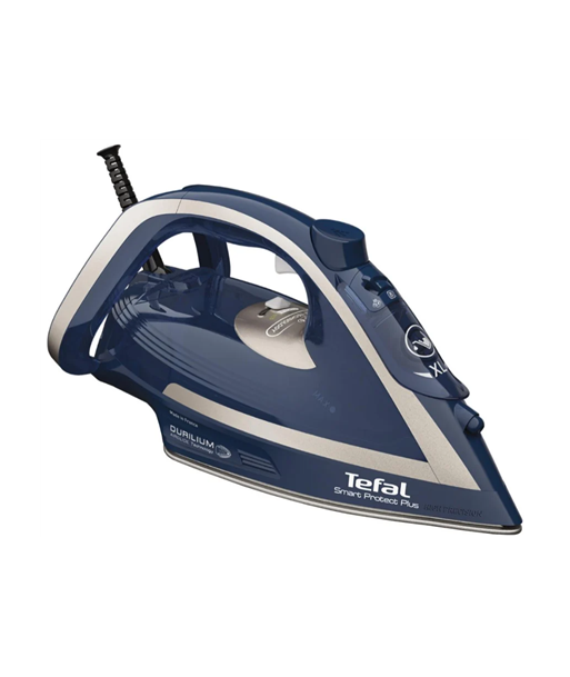 Паровой утюг TEFAL, FV6872E0, 2800 W, Water tank capacity 270 ml, Continuous steam 40 g/min, Blue/Silver