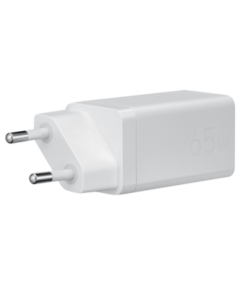 Asus AC65-05, 2C GAN CHARGER/WH/EU, USB-C, 65 W, 5.0/9.0/12.0/15.0/20.0 V, AC Adapter