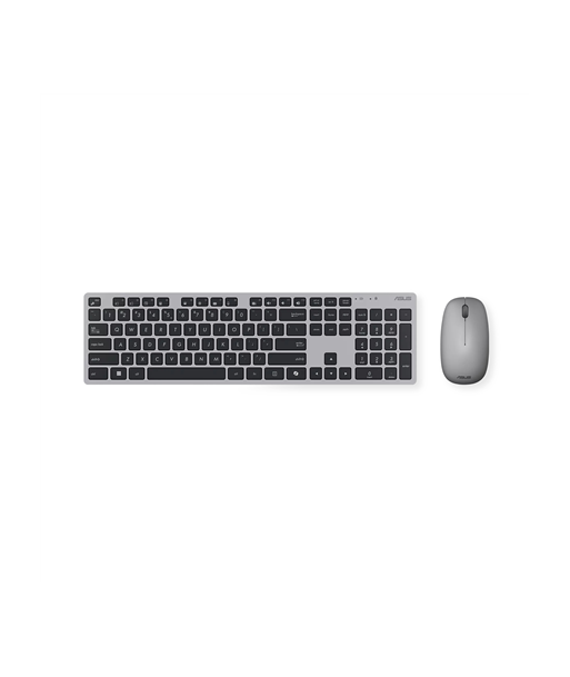 Klaviatuur Asus W5000, and Mouse Set, Wireless, Russian, 2.4GHz