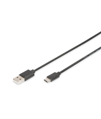 Digitus USB Type-C connection cable, Type USB-A to USB-C | AK-300154-018-S