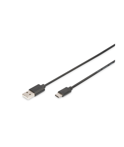 Digitus USB Type-C connection cable, Type USB-A to USB-C | AK-300154-018-S