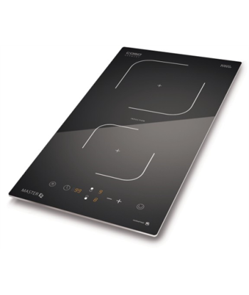 Варочная панель Caso, Master E2, Induction, Number of burners/cooking zones 2, Touch, Timer, Black