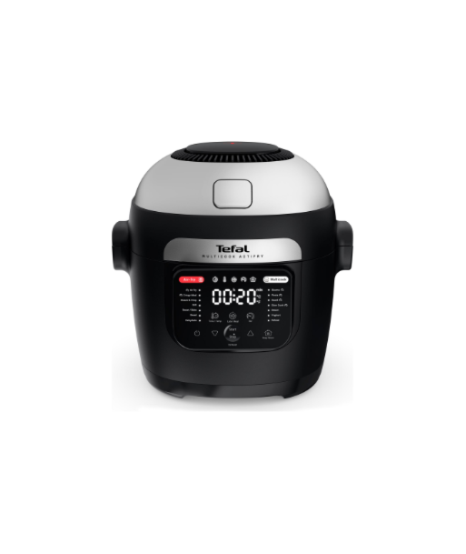 Аэрофритюрница TEFAL and Multicooker, MY741CF0 Actifry, Power 1334 W, Capacity 6 L, Black/Silver