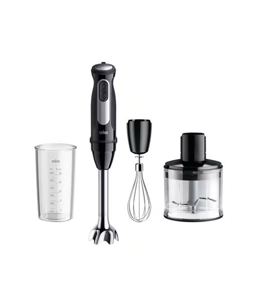 Braun Hand Blender, MQ55236M MultiQuick 5 Pro, Hand Blender, 750 W, Number of speeds 25, Turbo mode, Black