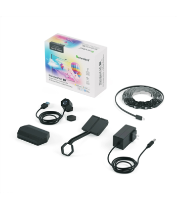 Nanoleaf 4D V2 TV Screen Mirror + Light Strips Kit (for TV & Monitor up to 65'') | 24 W | Multicolor RGB