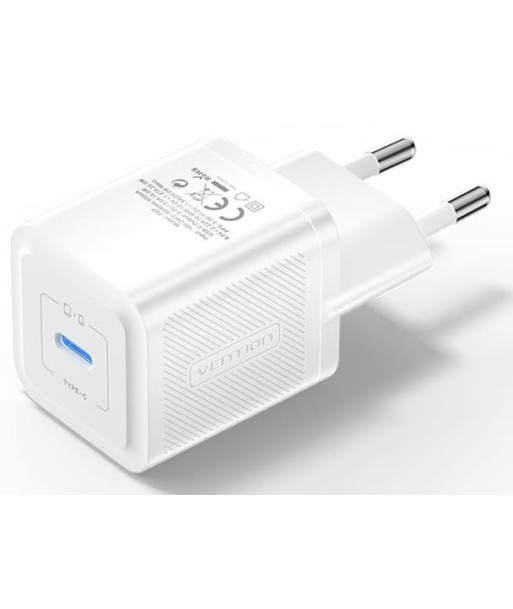 MOBILE CHARGER WALL 20W USB-C/1P WHITE FEPW0-EU VENTION
