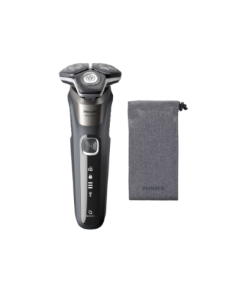 Бритва Philips, S5887/10 Series 5000, Operating time (max) 60 min, Wet & Dry, Lithium Ion, Gray