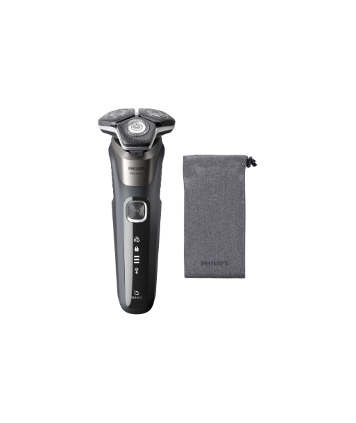 Бритва Philips, S5887/10 Series 5000, Operating time (max) 60 min, Wet & Dry, Lithium Ion, Gray