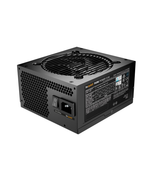 Toiteplokk BE QUIET Pure Power 13M 550 Watts Peak Power 600 Watts Efficiency 80 PLUS GOLD BP024EU