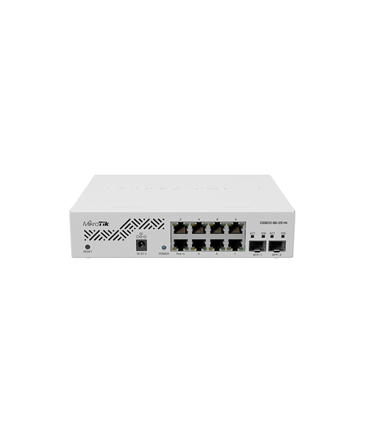 Switch MIKROTIK CSS610-8G-2S+IN Desktop/pedestal 8x10Base-T / 100Base-TX / 1000Base-T 2xSFP+ CSS610-8G-2S+IN