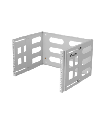 Lanberg Folding Bracket Wall-mount 19" 6U 497x400/240, Grey