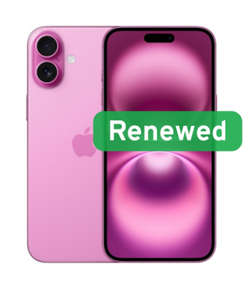 Grade C, Apple iPhone 16 Plus, 6.7" OLED, 5G, 128GB, Pink, iOS, Apple Renew