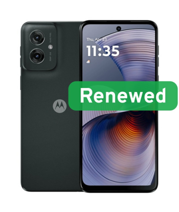 Grade B, Motorola G55, 6.5" IPS Display, 5G, 256GB, Forest Gray, Android, Motorola Renewed