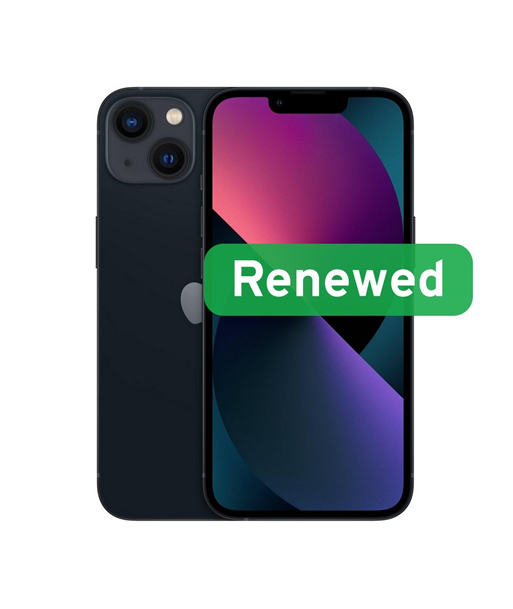 Grade A++, Apple iPhone 13, 6.1" Super Retina XDR OLED, 5G, 128GB, Midnight, iOS, Apple Renew