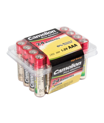 Camelion, LR03-PB24, AAA/LR03, Plus Alkaline, 24 pc(s)