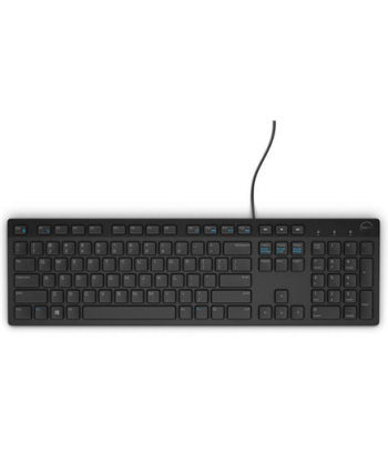 Клавиатура Dell, KB216, Multimedia, Wired, NORD, Black
