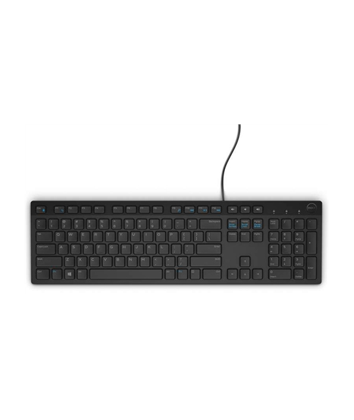 Dell, Keyboard, KB216, Multimedia, Wired, NORD, Black